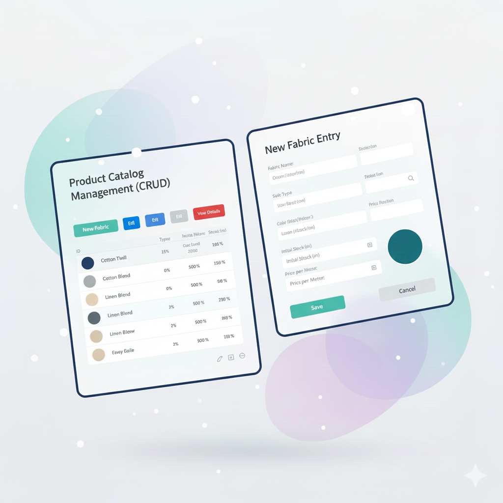 PDV para vendas de tecidos - Sistema Tec-Tex